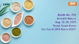 Inhealth Nature se tiddi fuq CPHI Korea 2025 fi Stand F33